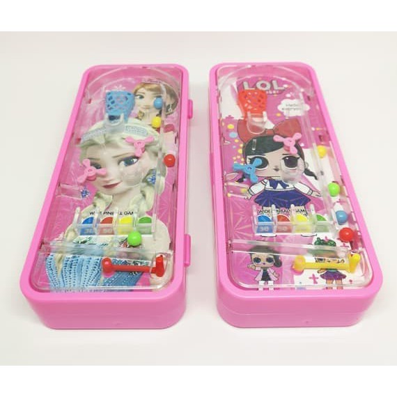 

Kotak Pensil Motif Kartun Plus Mainan Pinball Motif LOL , Avenger
