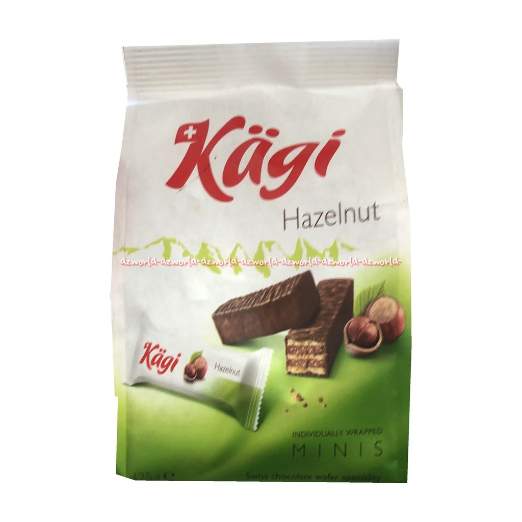 Kagi Dark Chocolate Hazelnut Dark Orange Cocoa Minis Coklat Kagi 125gr