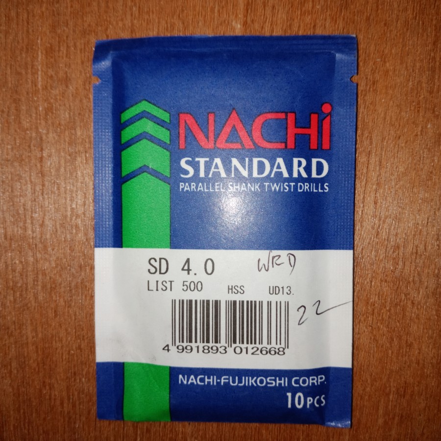 

matabor besi NACHI 4mm