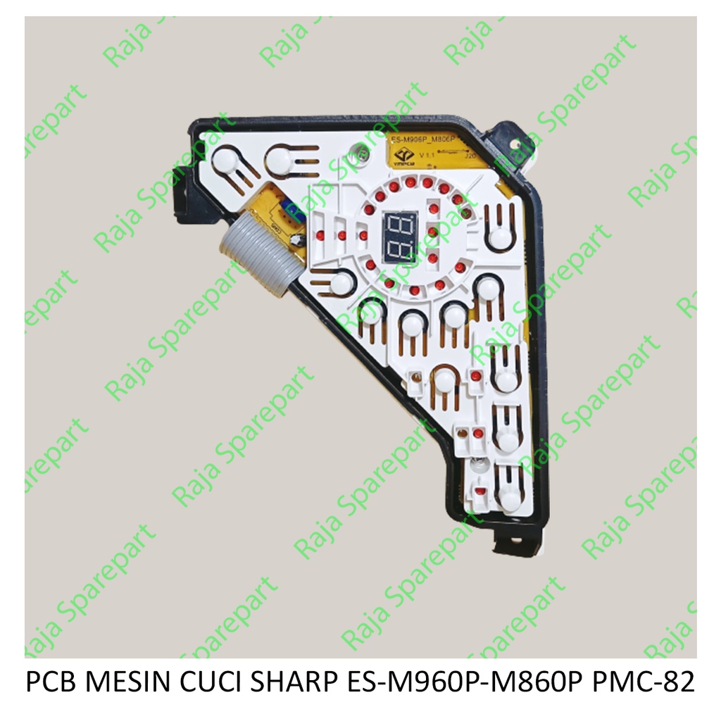 PCB / MODUL/ PANEL Mesin Cuci Sharp ES-M906P-M806P PMC-82