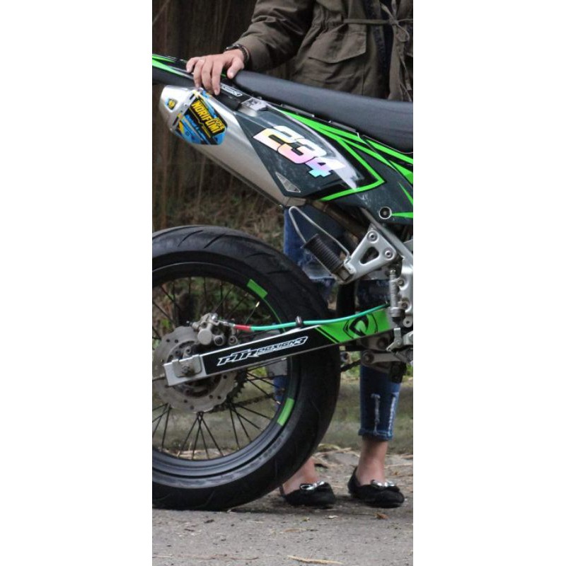 Knalpot CRF,KLX,D-TRACKER Norifumi NF stenliss