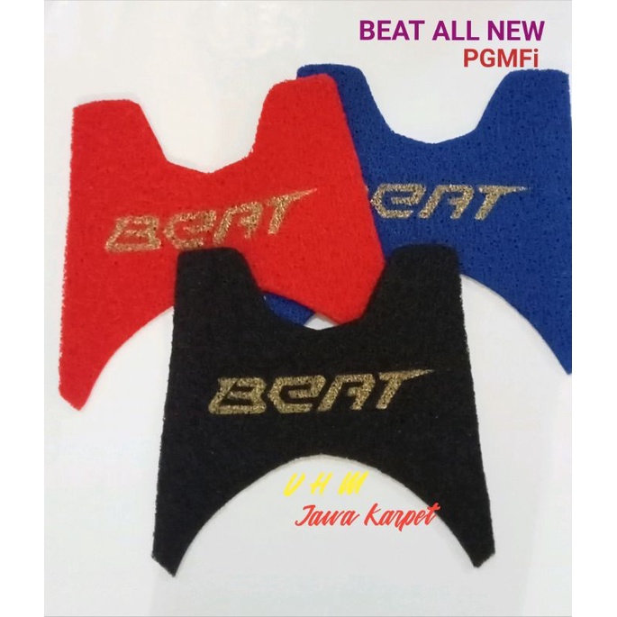 pijakan kaki/ karpet motor matic