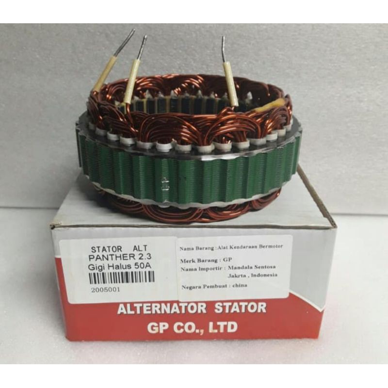 stator alternator isuzu panther 2.3 2300 bantalan alternator panther 2.3