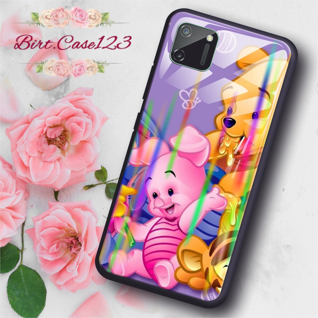 BC Case Gambar WINNIE THE POOH back case glass aurora vivo y91 y93 y95 y91c y71 y81 y12 y15 y17 y53