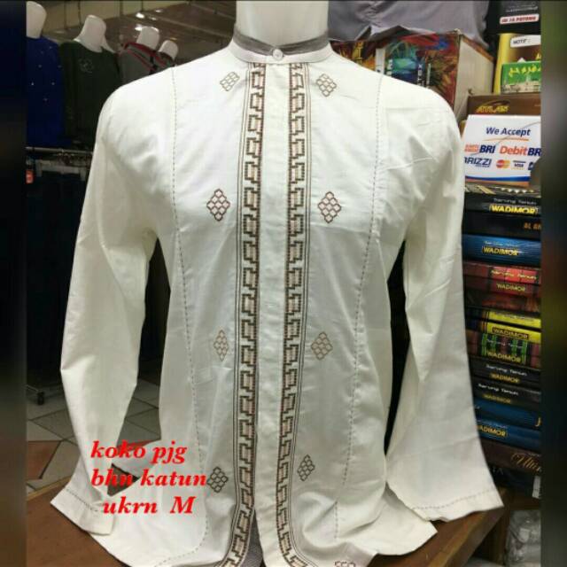 Baju Koko Al Fatih Lengan Panjang
