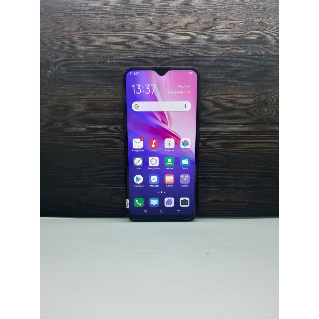 Vivo y12i 3/32gb hp aja second