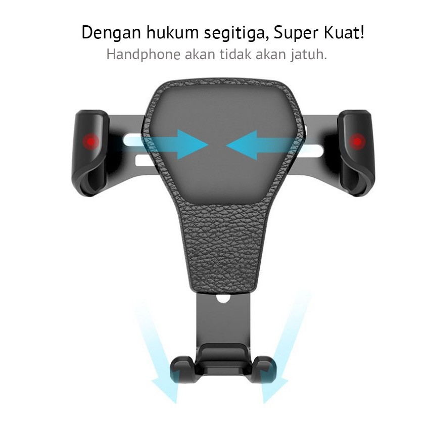 TA-005 Dudukan Handphone Mobil Gravitasi/Tempat handphone Dashboard Mobil