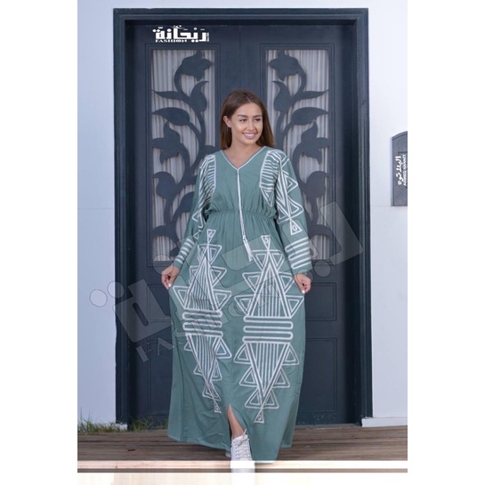 jalabiya mesir bahan katun all size fit to xl