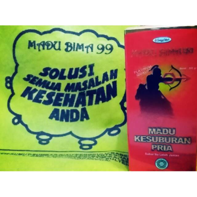 Madu Kesuburan Pria - Madu Bima 99