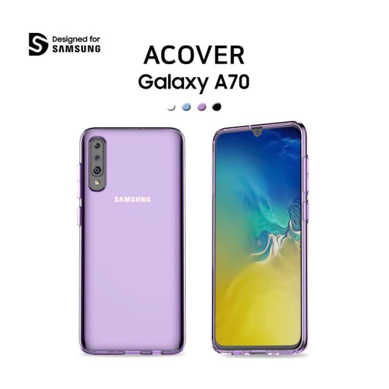 Samsung Galaxy A70 Original Araree A Cover Silikon Soft Case Casing Kesing