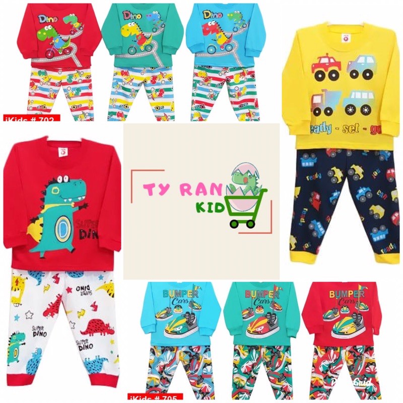 SETELAN PANJANG ANAK LAKI LAKI / BAJU TIDUR ANAK LAKI LAKI / PIYAMA