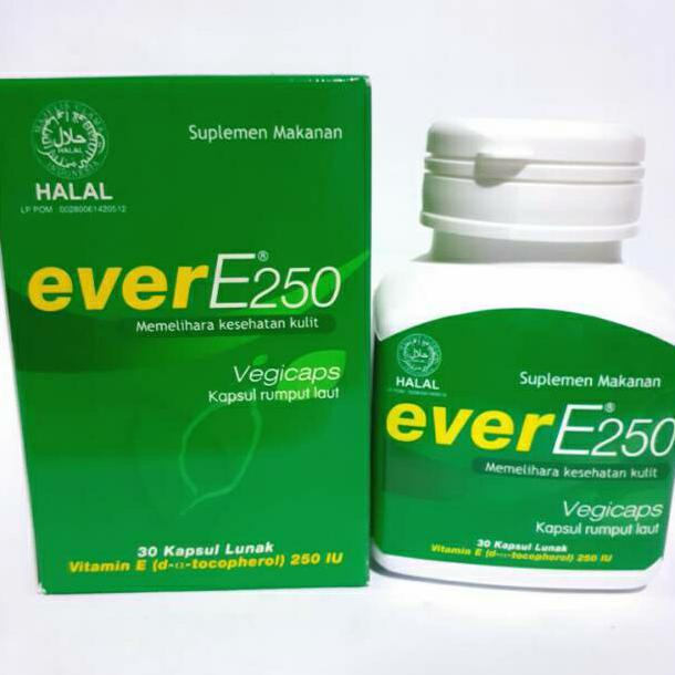 Jual Ever E 250 30 Kapsul Kemasan Botol Vitamin E Shopee Indonesia 3873