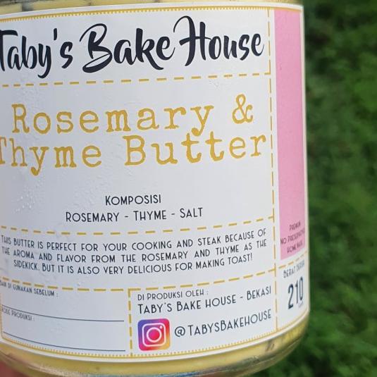 

♡ Rosemary & Thyme Butter ➱