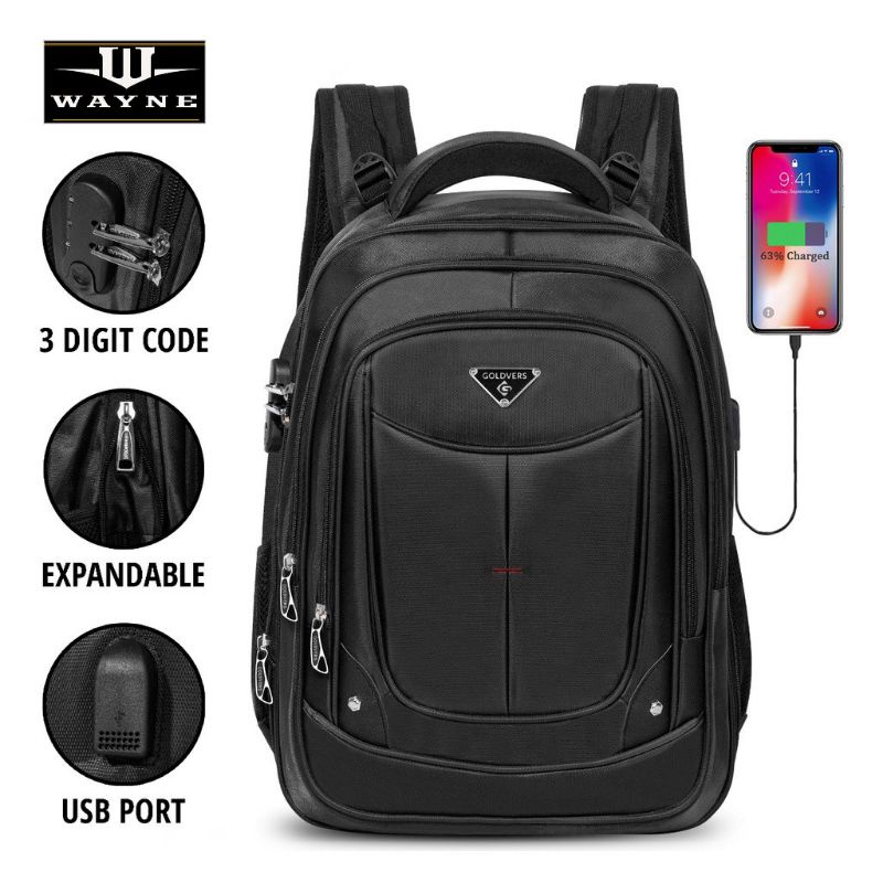 Tas sekolah Polo Gives usb 18inch import ✅ Bisa COD-Polo gold kunci htm