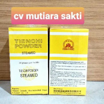 TIENCHI POWDER STEAMED 40gram per BOTOL