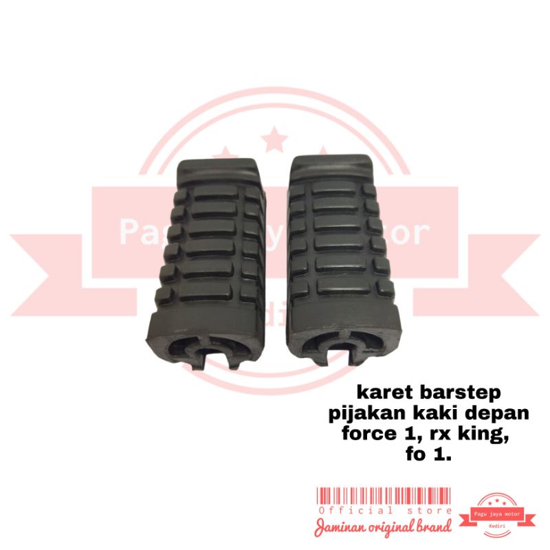 karet barstep pijakan kaki depan yamaha rx king force 1 force1 fo 1 fo1 zunagawa