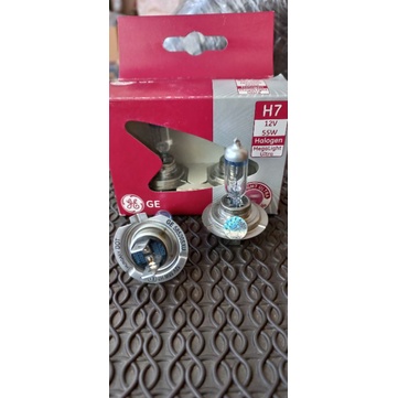 Lampu Bohlam Halogen H7 mobil motor R25 R6 R1 Ninja 250 650 Versys Bajaj pulsar 220 merk GE megaligh