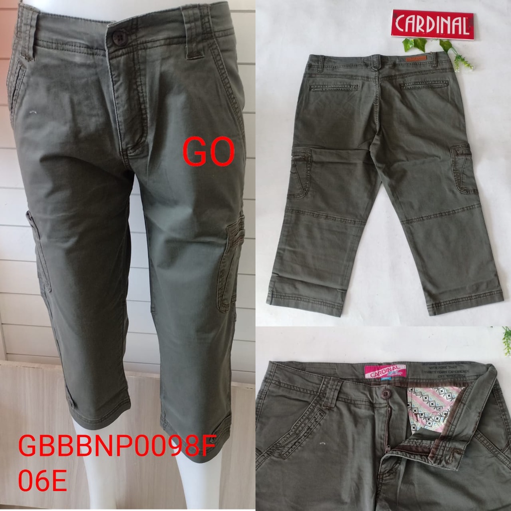 gof CBK CARDINAL CELANA BAHAN 7/8 KEMPOL Cewek Celana Cewek Bahan Bawahan Wanita