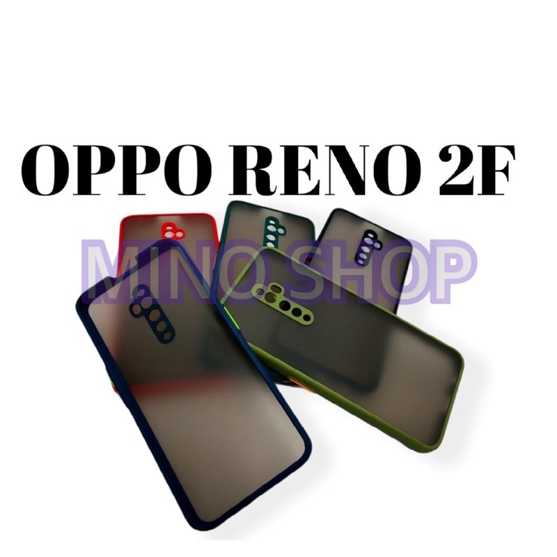 SOFTCASE OPPO RENO 2F - HARDCASE DOVE MYCHOICE PLUS PELINDUNG KAMERA - AERO CASE