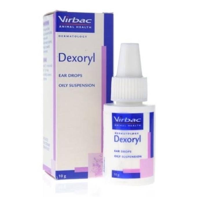 TERLARIS Virbac Dexoryl obat telinga anjing kucing jamur bakteri parasit Asli