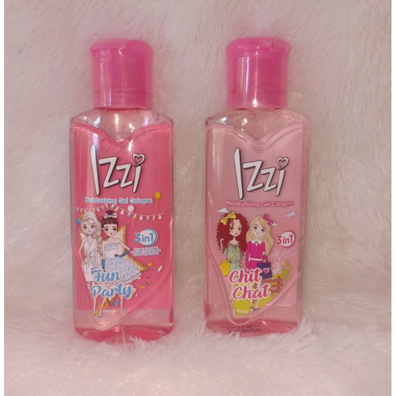 IZZI Moisturizing Gel Cologne (Gel Manfaat 3in1: Sebagai Parfum, Anti-Bakteri, dan Melembabkan)