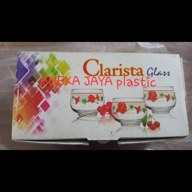 GELAS KACA CLARISTA GLASS KIG GROUP