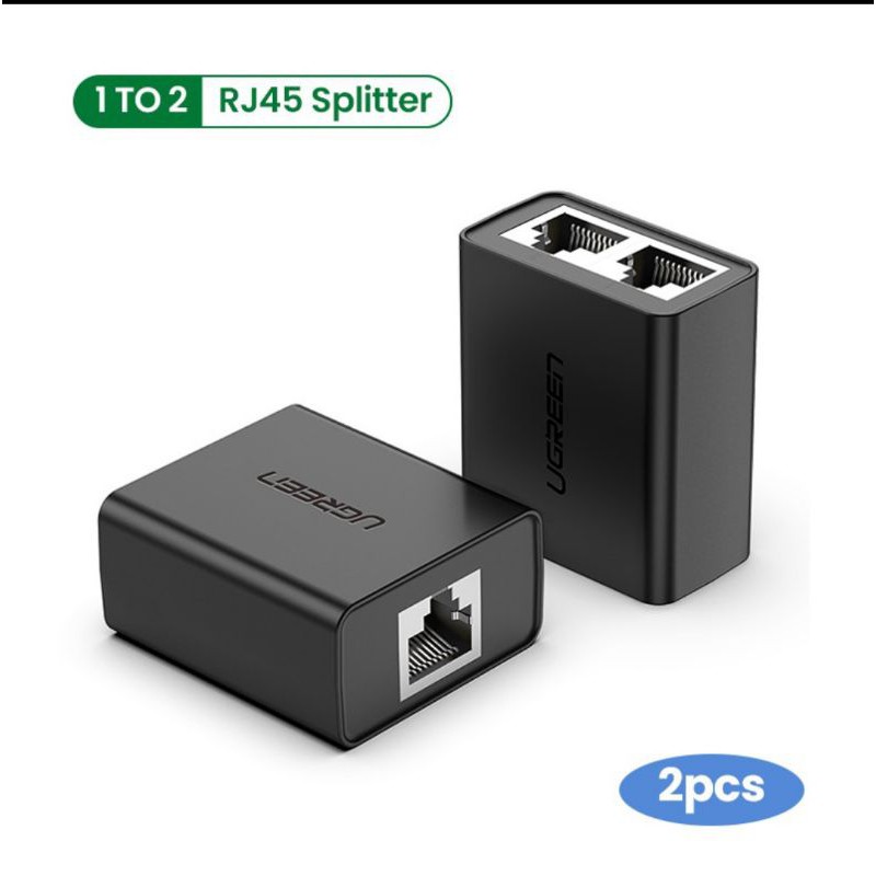 Ugreen Lan Adapter Rj45 Connector Sambungan Lan Cat 7/6/5e 1000mbps