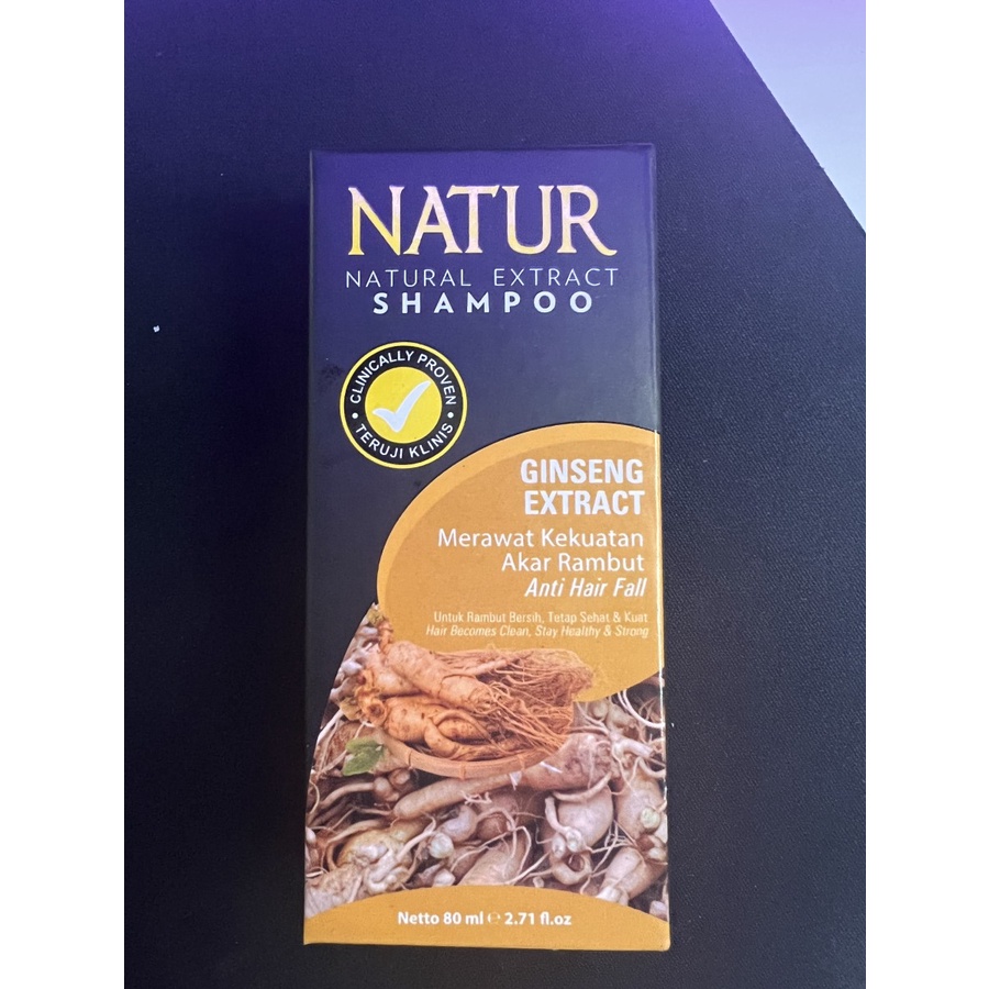 Natur Shampoo Gingseng Extra 80 ml