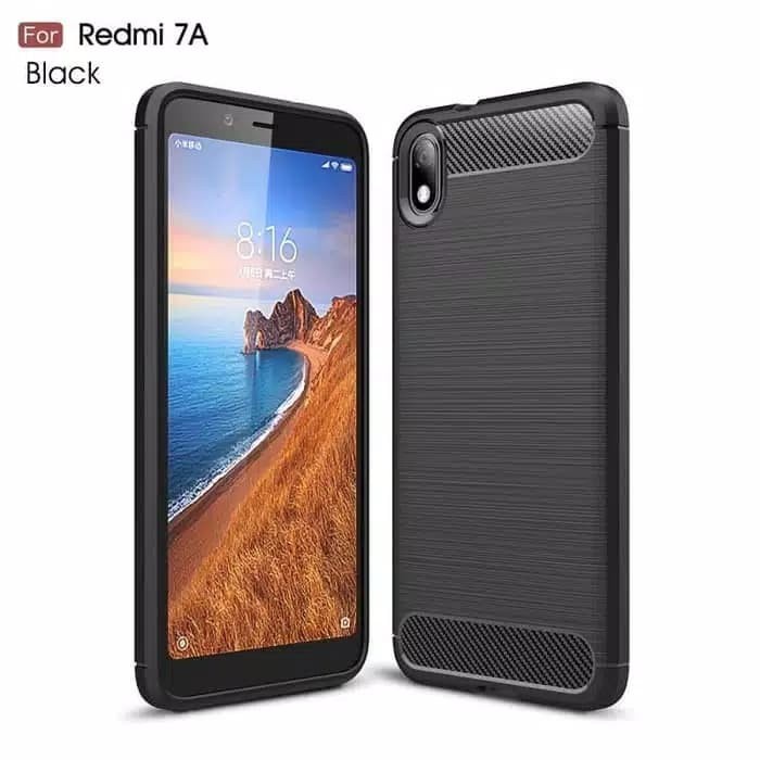 CASE SLIM FIT CARBON IPAKY XIAOMI REDMI 7A SOFTCASE - FA