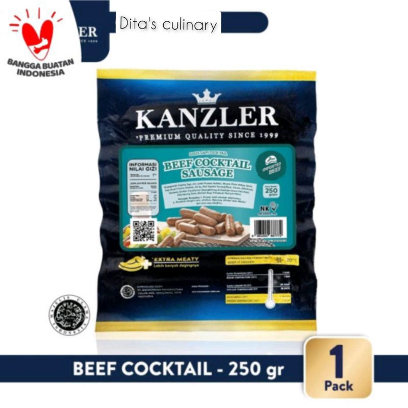 

kanzler sosis 250gr - 500gr