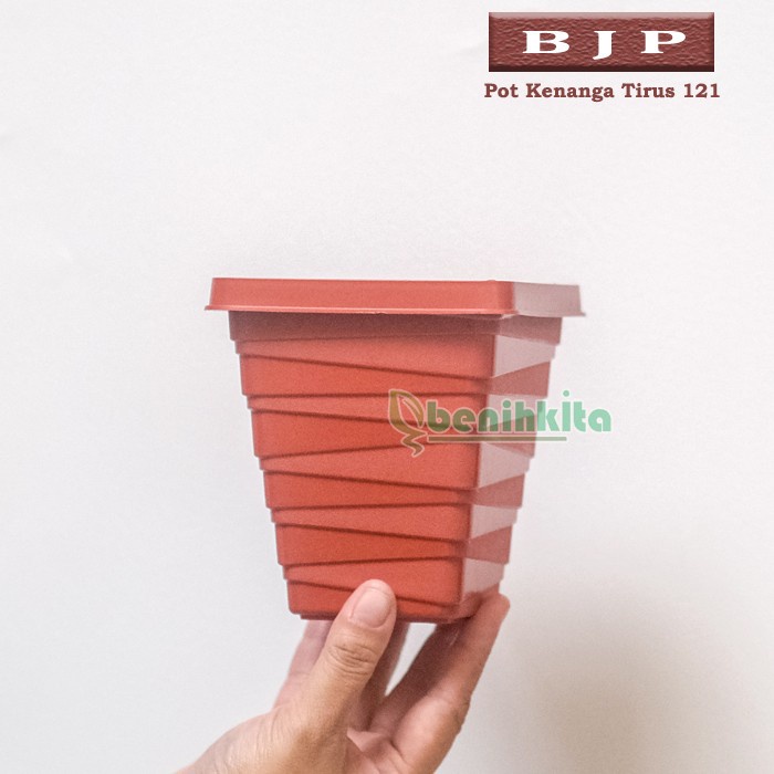 Pot Tanaman-Bunga Kenanga Tirus 121 - Cokelat (BJP)