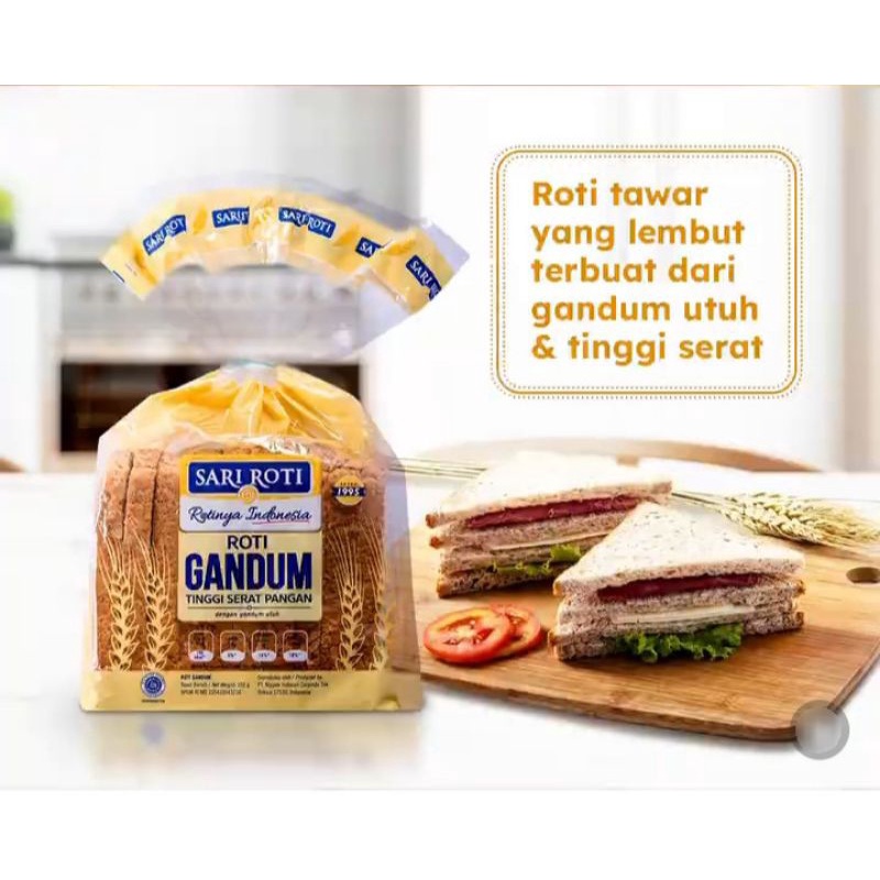 Jual Sari Roti Tawar Gandum Shopee Indonesia