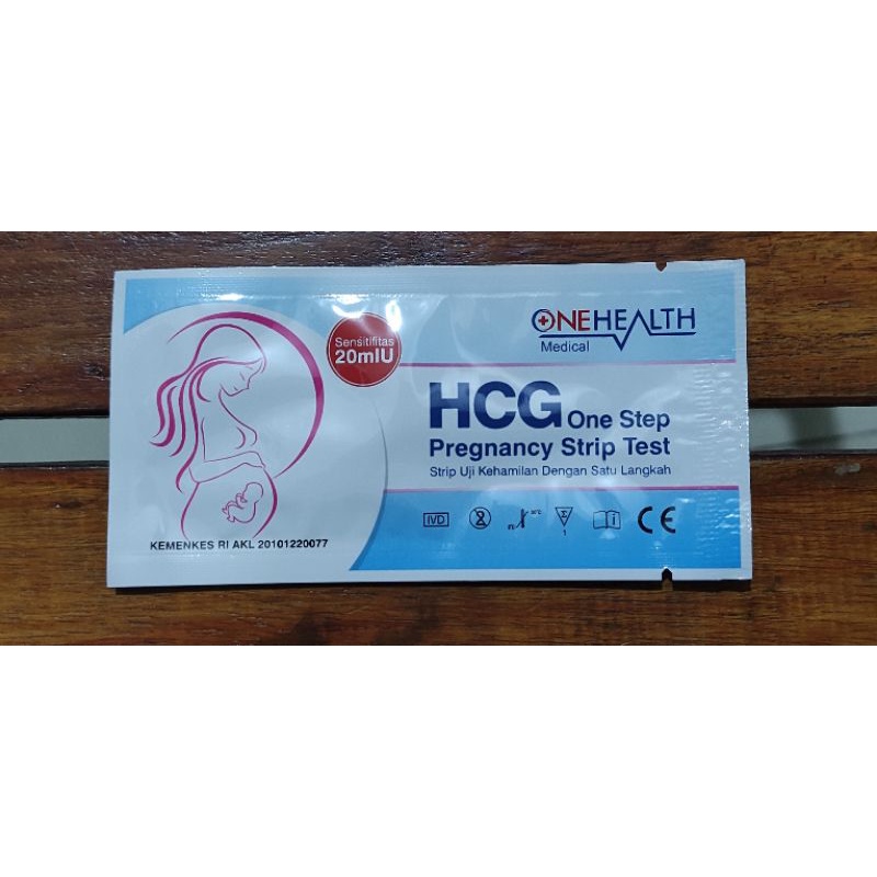 OneHealth Testpack 1 Strip / Test Kehamilan / HCG