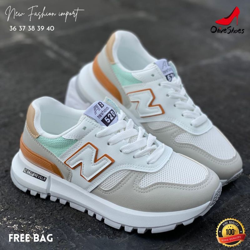 SEPATU SNEAKERS NEW FASHION IMPORT CEWEK/COWOK [FREE BOX] BY OLIVE SHOES