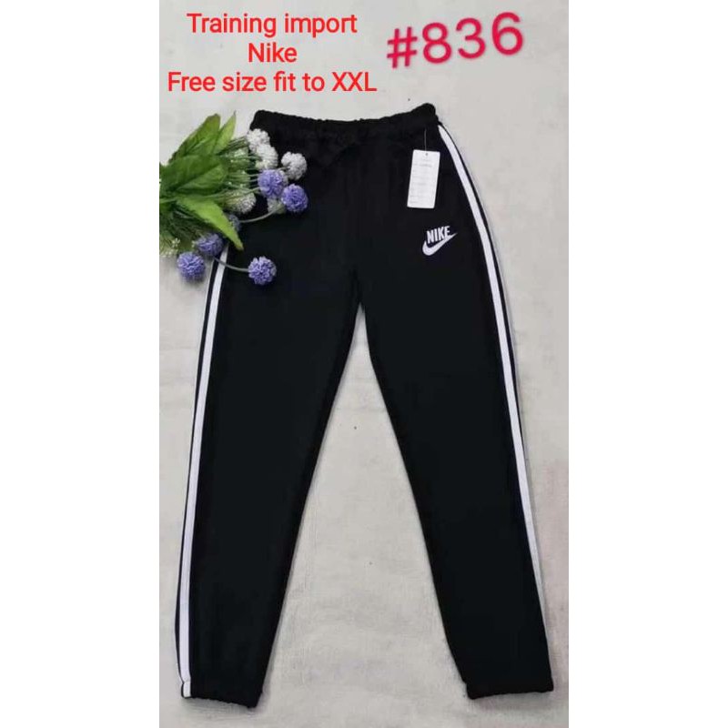 Celana trening panjang NIKE import / Celana senam