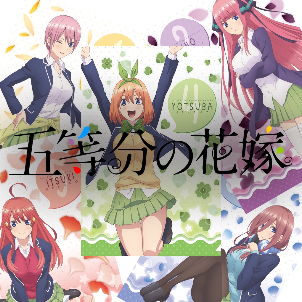 

Poster Anime Go Toubun No Hanayome Karakter - Size A4+ A3+