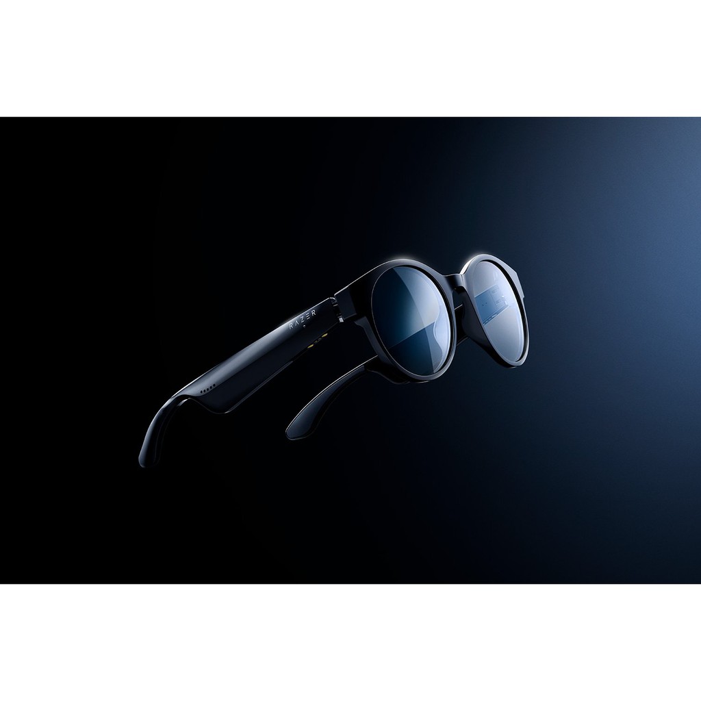 Razer Anzu Smart Glasses Blue Light and Sunglass Lens Round Design