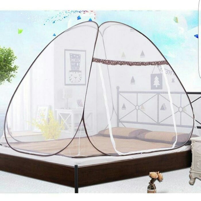 KELAMBU LIPAT PRAKTIS BONUS TAS KELAMBU PORTABLE