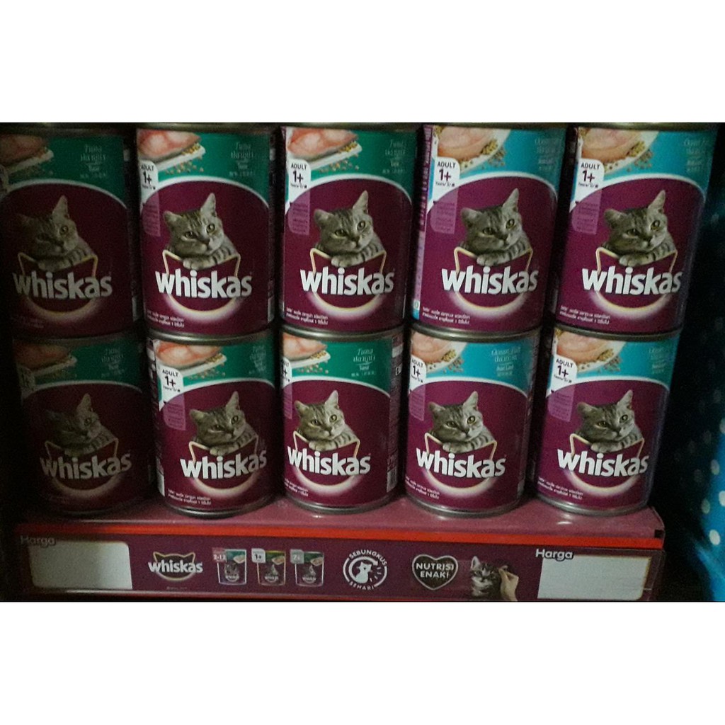 WHISKAS KALENG 400GR