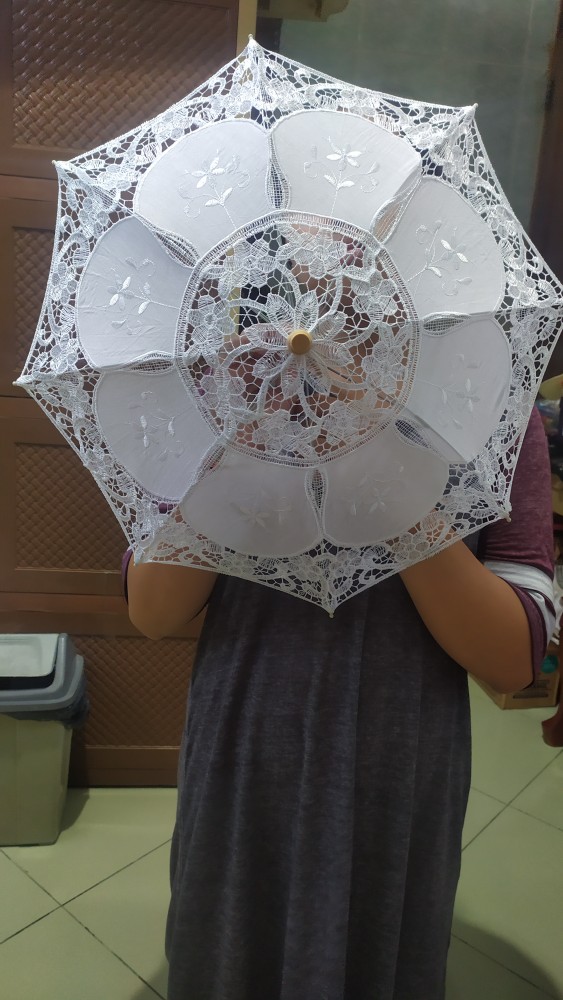 Bridal Lace Umbrella Fashion Women Parasol Decoration For Wedding Party Photography New