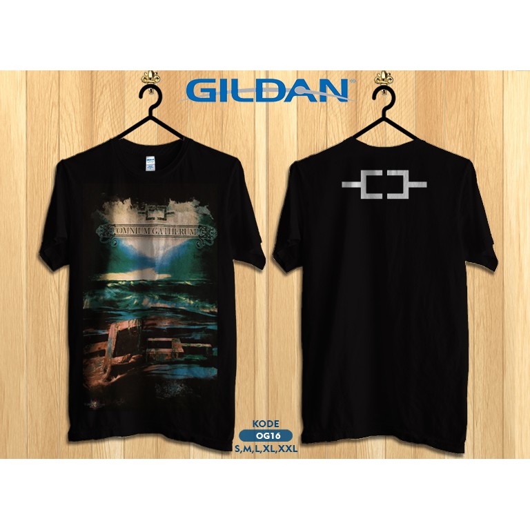Kas omnium gatherum band kaos original gildan softstyle og16