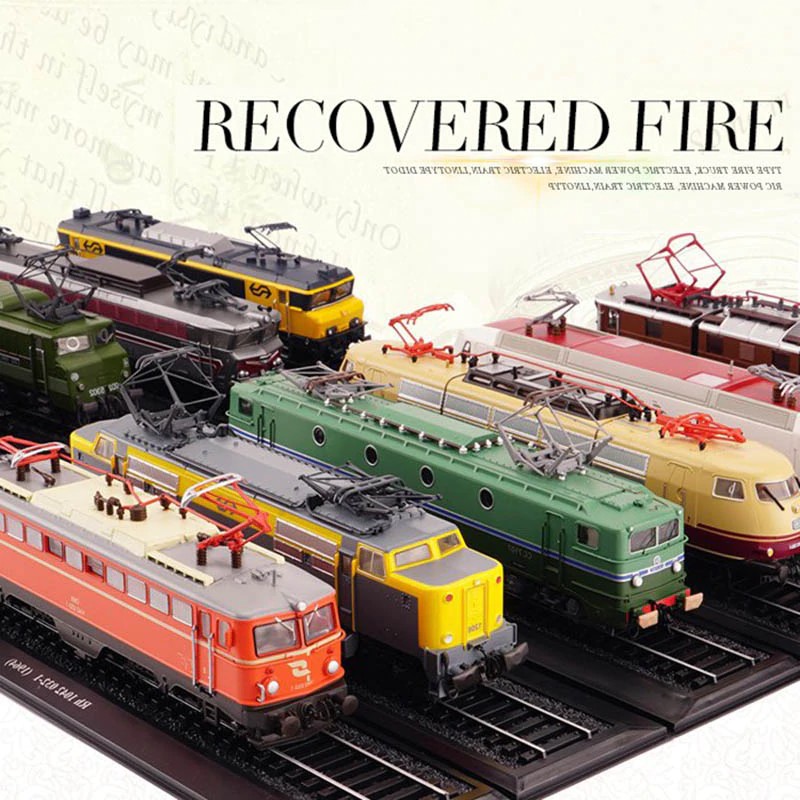Import 1/87 Collection Atlas Classic Train Bus Diecast Trolley Model Cars Toy Vehicle Alloy Casting