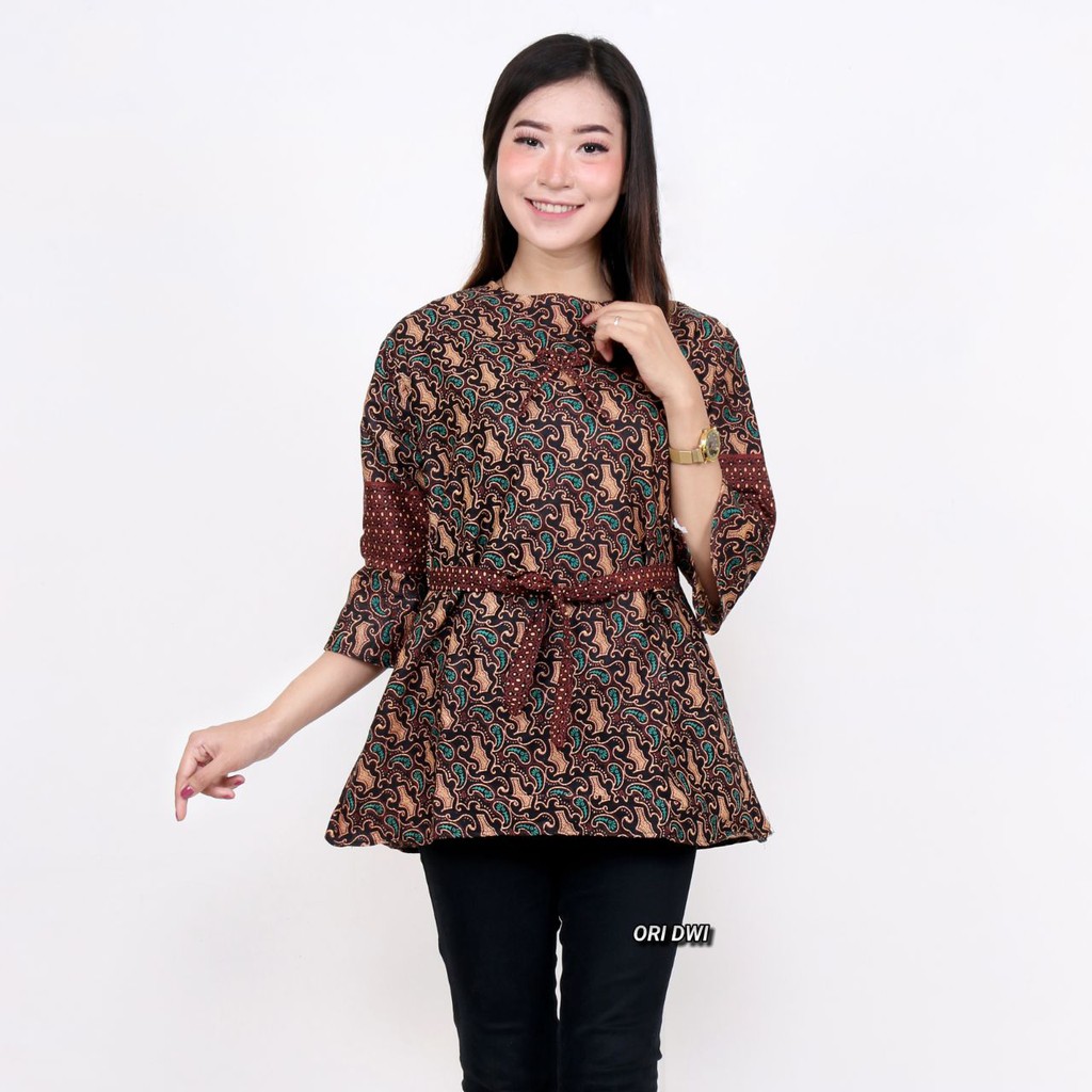 Batik couple untel uyek ready seragam sampai xxl-Cewe no1 motif mete