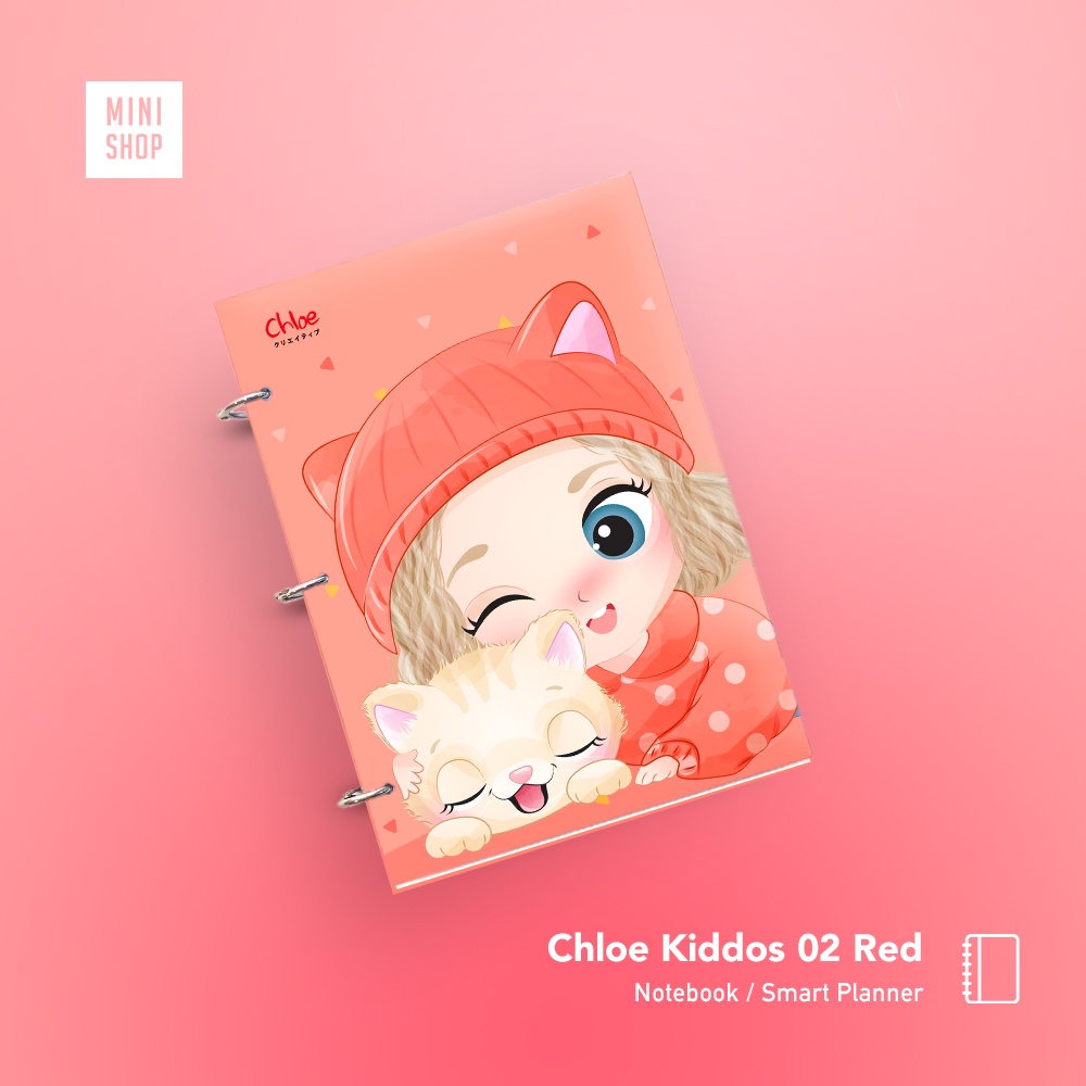 

A5 Chloe Kiddos 02 Kitten Series - ( notebook / Smart Planner - buku diary / notes / book / buku / weekly / monthly / yearly / agenda / journal / korea / aesthetic / binder / estetik)