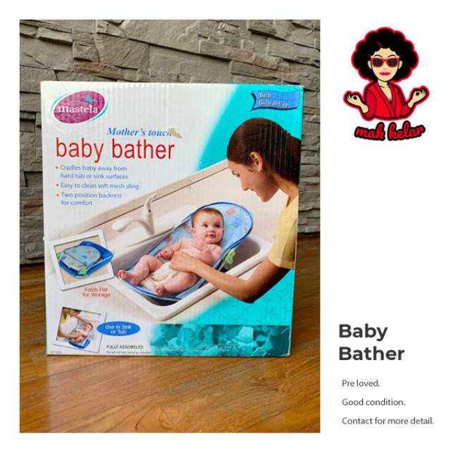 Mastela Baby Bather Kursi  Mandi  Bayi  Shopee Indonesia