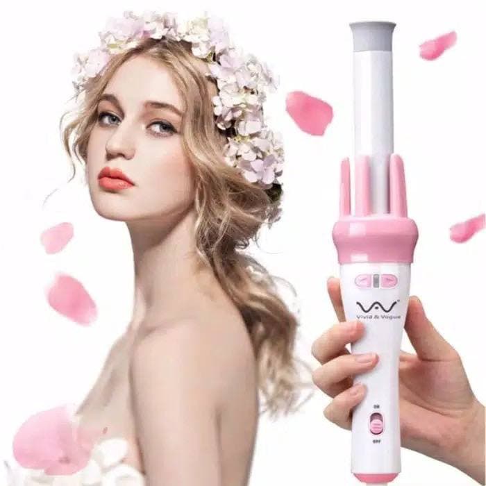 JT - Catokan Rambut Vivido Vogua Magic Curler Catokan Keriting Otomatis Bahan Keramik Impor Murah