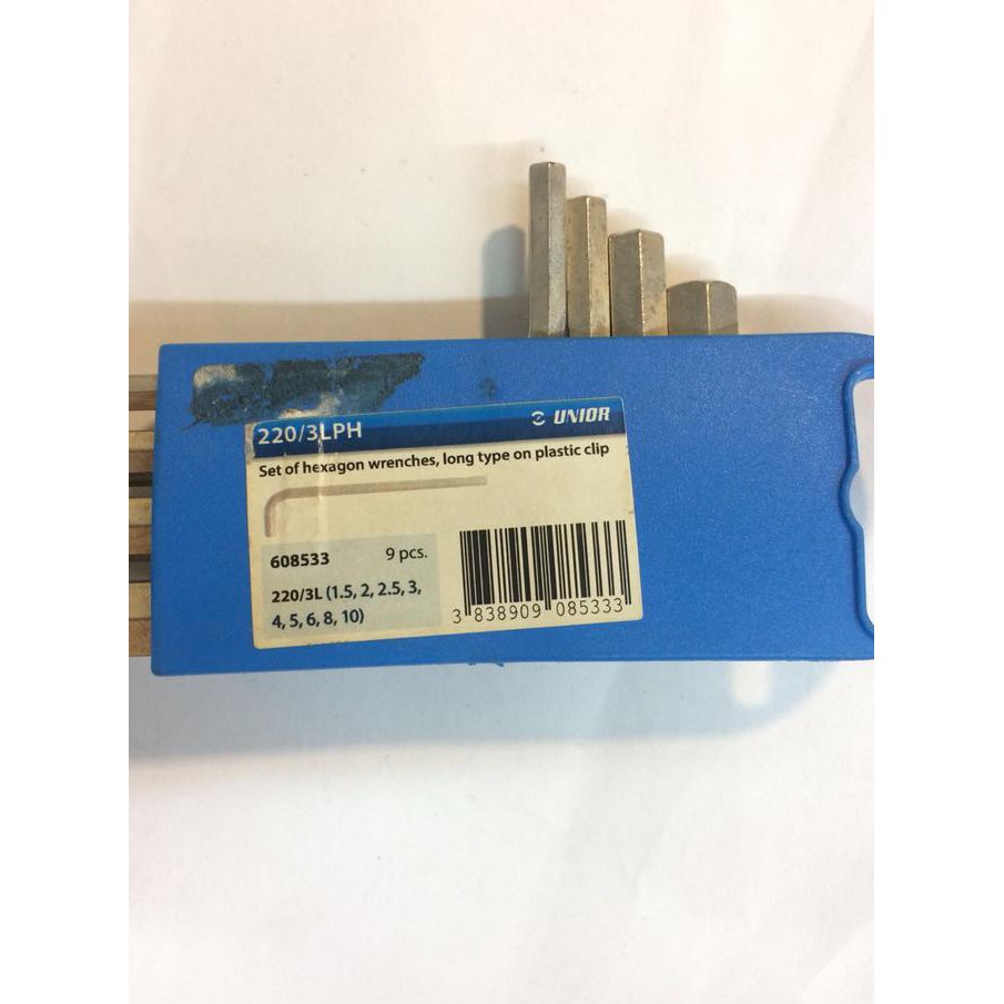 

Dijual Kunci L Set Extra Long Ballpoint Unior 9 Pcs Made In Slovenia Terlaris