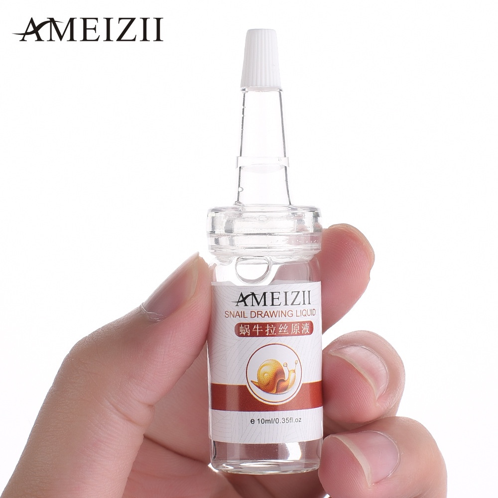 AMEIZII 10ml Pure Hyaluronic Acid Face Serum Moisturizing Snail Repair Essence