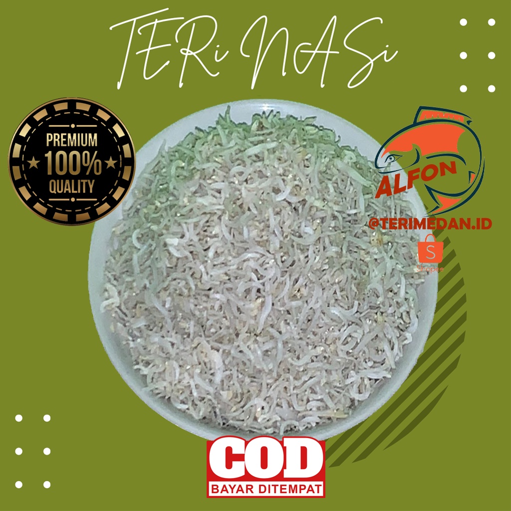 Ikan Teri Nasi Super Asli Medan (1KG)