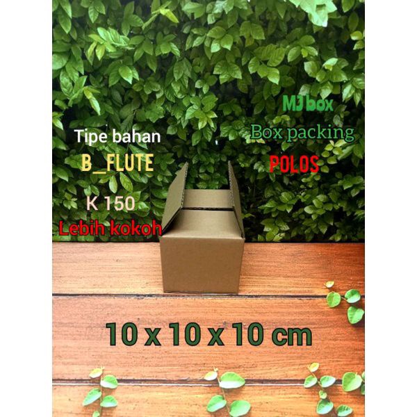

kardus karton box uk 10 x 10 x 10 cm.. single wall box packing serbaguna kualitas premium